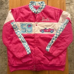 Pink Barbie Racing Costume Set – Size M – Spirit Halloween
